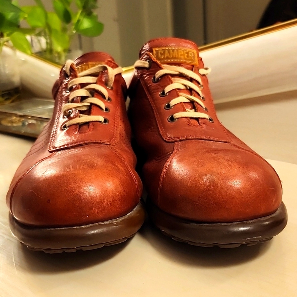 Vintage Camper Pelotas Aerial Leather Sneakers - Picture 3 of 8